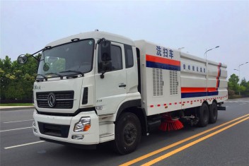 （22方）東風(fēng)天龍后雙橋洗掃車